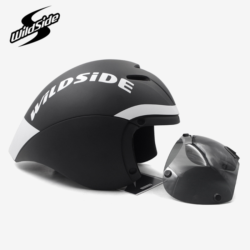 Wildside kaciga za triatlon s vizorom, TT i cestovnim biciklom, unisex