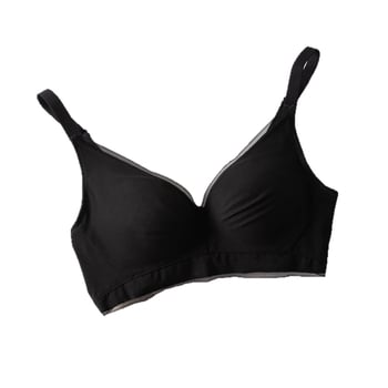 Sutien u stilu vile s podesivom Mulberry svile mrežaste tkanine – bez šavova, udoban, bez žice, Push-Up