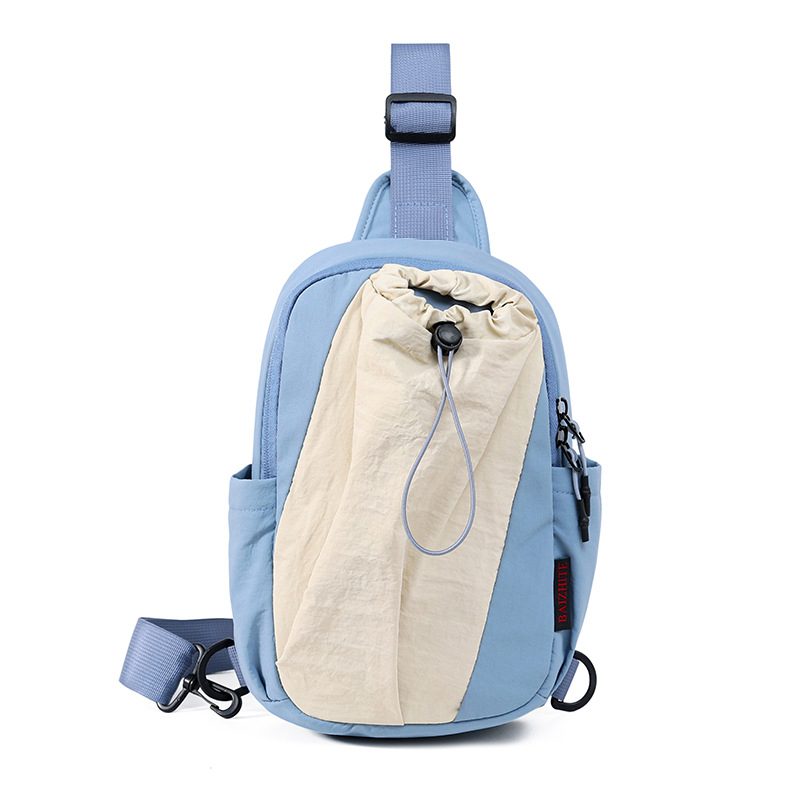 Kültéri kerékpározáshoz víz- és telefon-tartó crossbody táska, uniszex, casual stílusban