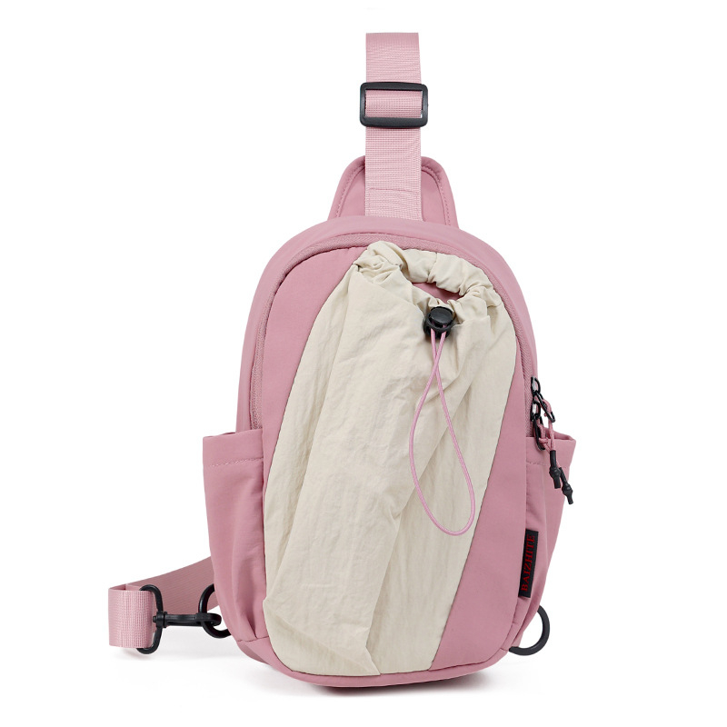 Kültéri kerékpározáshoz víz- és telefon-tartó crossbody táska, uniszex, casual stílusban
