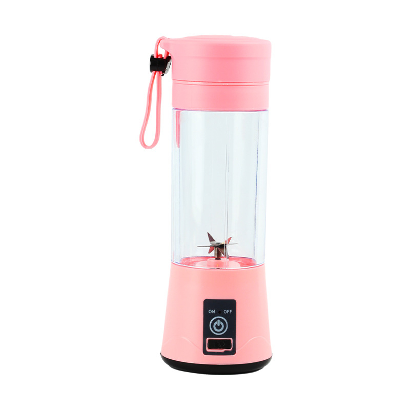 Storcător electric portabil, mini pentru fructe și legume, încărcare USB, 180W, 600 ml capacitate, sistem cu mai multe lame, viteză înaltă