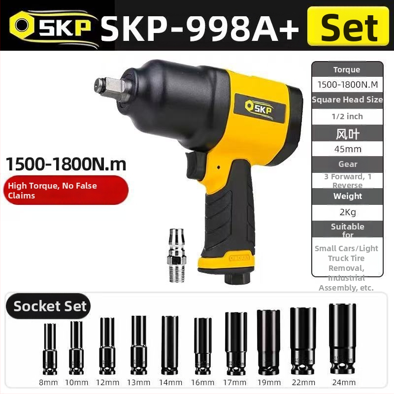 SKP Firebird kompaktný pneumatický rázový kľúč s vysokým krútiacim momentom