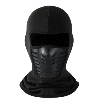 Zimska balaklava za vožnju biciklom - otporna na vjetar - unisex, poliester