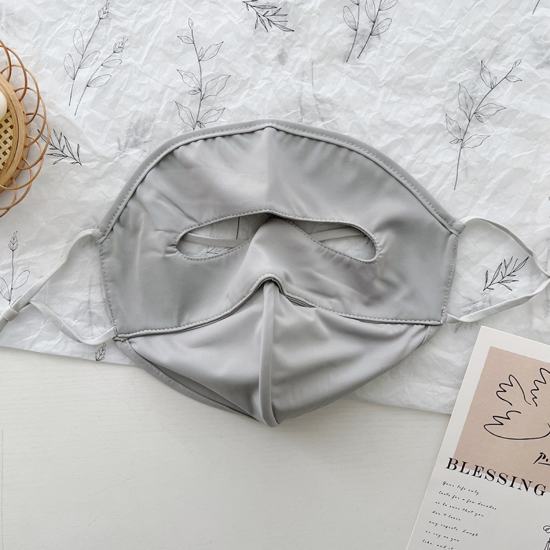 Maska za cijelo lice za zaštitu od sunca, žene, ljeto, UV zaštita, ice silk materijal, prozračna maska za vanjsku vožnju bicikla
