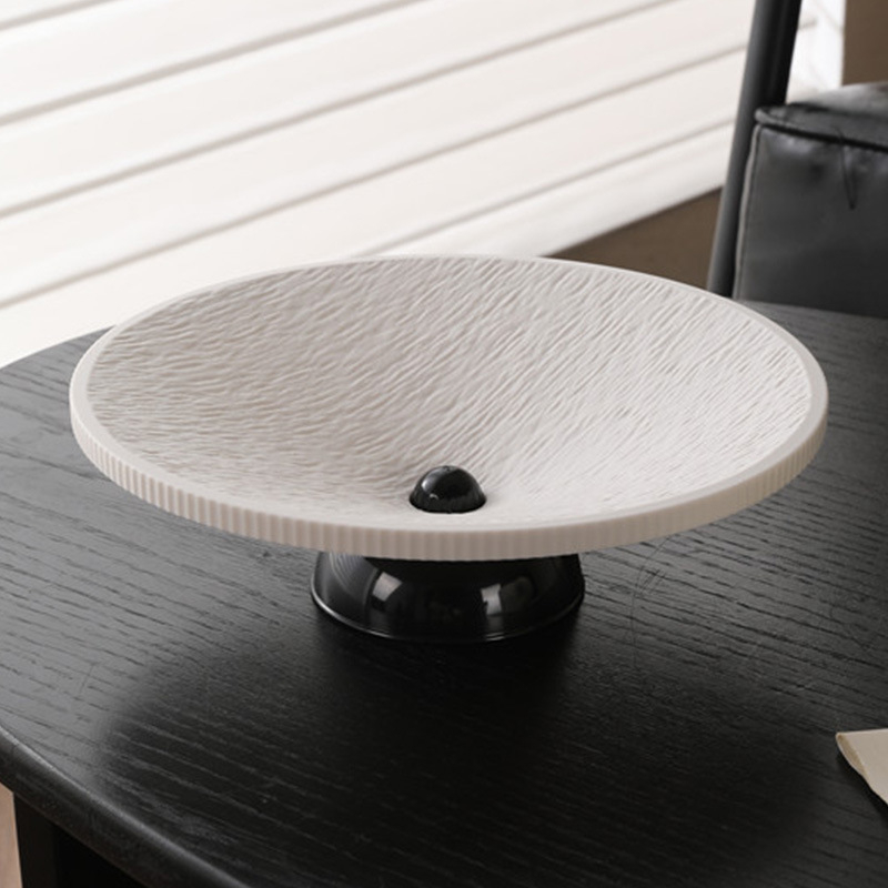 Tavă pentru fructe pentru living, lux ușor, minimalist, de înaltă calitate, tavă de servire pentru masă de cafea, fructe uscate și gustări