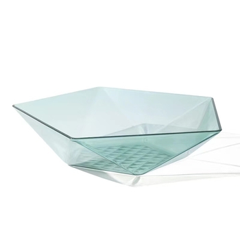 Platou de fructe pentru living, farfurie minimalistă pentru gustări pe măsuța de cafea, cu fructe uscate și semințe, stil minimalist, lux discret, model 2021