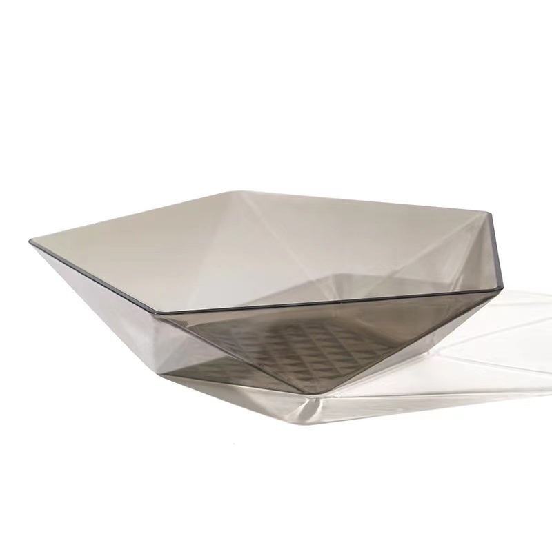 Platou de fructe pentru living, farfurie minimalistă pentru gustări pe măsuța de cafea, cu fructe uscate și semințe, stil minimalist, lux discret, model 2021