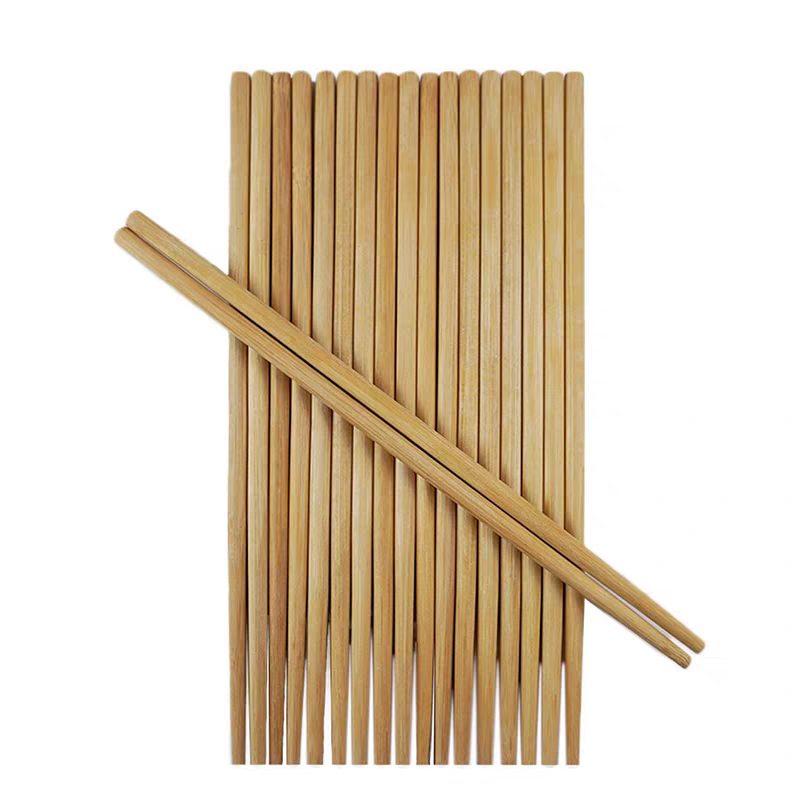 Bețișoare de unică folosință din bambus, extra lungi, ambalate individual, pentru uz casnic și takeout, rezistente la mucegai, carbonizate
