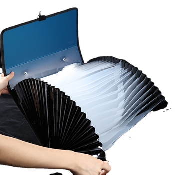 Organizator acordeon portabil, cu 26 compartimente, capacitate mare, pentru documente A4