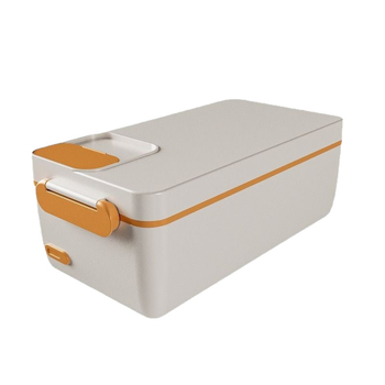 Cutie de prânz electrică cu compartiment interior detașabil din oțel inox, izolație, pentru birou și camping