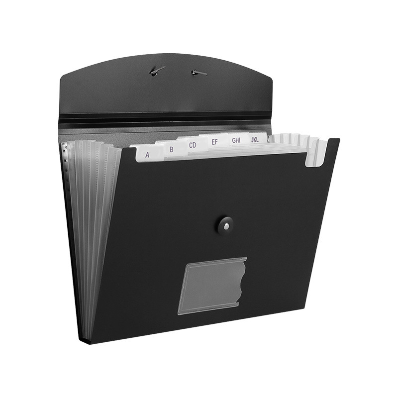 Fudi A4 organizator fișiere tip acordeon, 13 compartimente, mâner