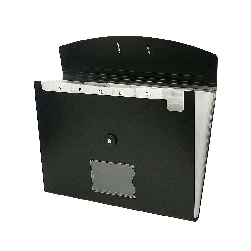 Fudi A4 organizator fișiere tip acordeon, 13 compartimente, mâner