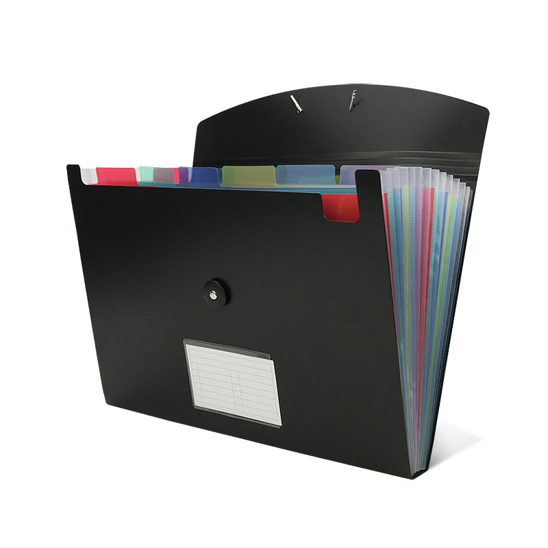 Fudi A4 organizator fișiere tip acordeon, 13 compartimente, mâner
