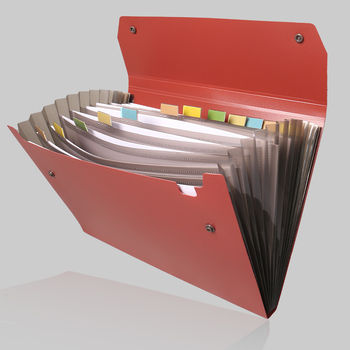 A4 organizator de fișiere PP impermeabil, cu 12 compartimente
