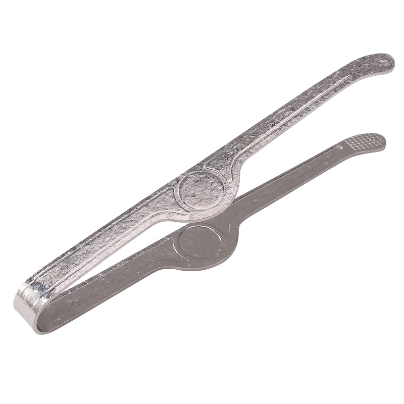 Set cu cuțit de ceai din titan pur și clips pentru ceai – portabil, antiderapant, accesorii de ceai de înaltă calitate într-o cutie cadou
