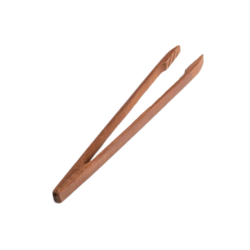 Clema de ceai din bambus și pensetă pentru ceașcă, set Kung Fu pentru ceai, accesorii antiderapante pentru ceașcă, clemă mare pentru ceașcă, protecție împotriva arsurilor, accesorii Six Gentlemen