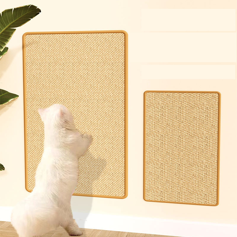 Veleprodaja i dropshipping sisal daska za grebanje mačaka, uspravna, za montažu na zid, može se koristiti bilo gdje, otporna na habanje i ne skida lako dlačice, podloga za grebanje mačaka/deka za grebanje mačaka