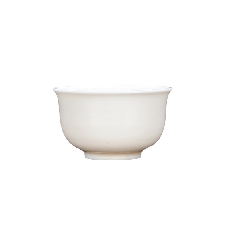 Ceașcă de ceai din porțelan, mică, albă, stil minimalist modern