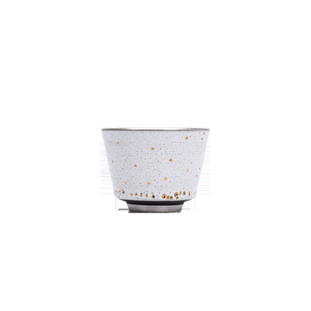 Ceșcuță de ceai din ceramică, în stil japonez, cu bol de ceai și suport – design retro, o singură ceașcă