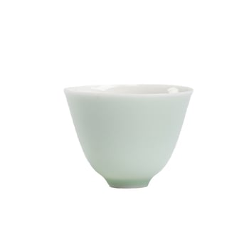 Ceșcuță de ceai cu glazură colorată, în formă de inimă, Gongfu ceai, porțelan alb, pereți subțiri, uz casnic, stil minimalist