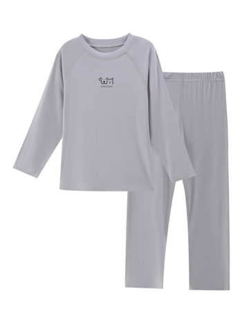 Dječji pidžama od modalnog materijala, unisex, top s dugim rukavima i hlače za kućnu upotrebu
