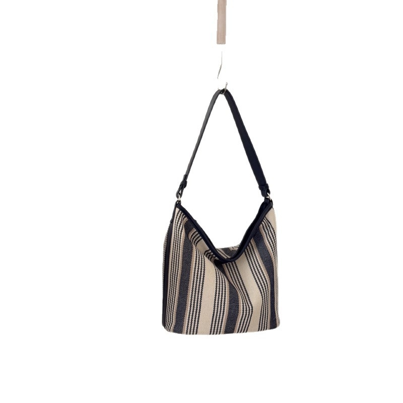Ženska platnena tote torba, model 2026, moderna i svestrana, velika zapremina, za svakodnevnu upotrebu, nosi se na rame ili crossbody