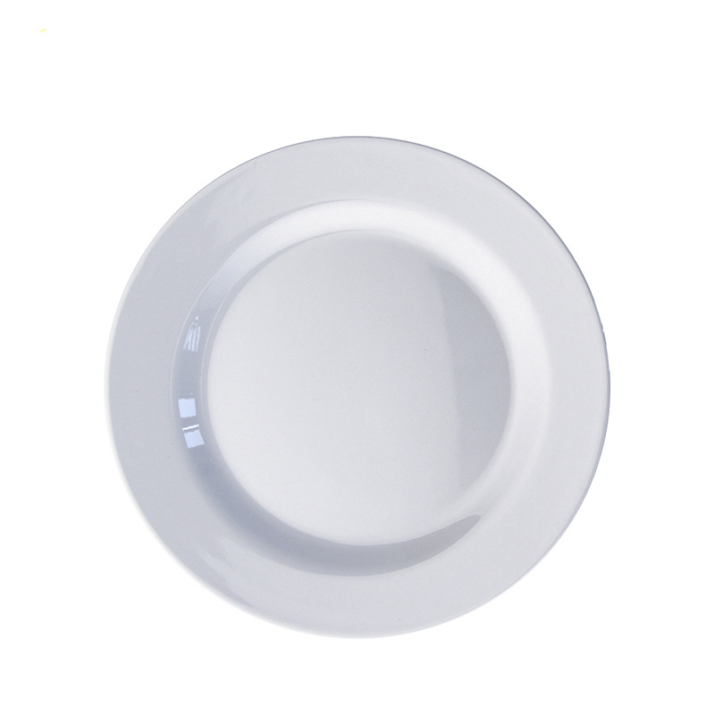 Xubai farfurie rotundă din melamină pentru bufet și restaurante de tip fast-food