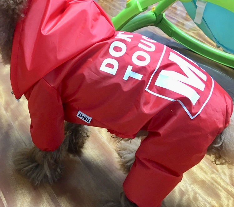 TLB lagani vodootporni kaput za male pse, Toy Poodle, Pomeranian, Bichon Frise i Miniature Schnauzer