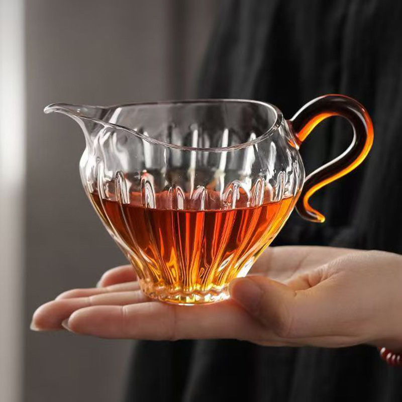 Pahar din sticlă borosilicată de înaltă calitate pentru ceremonia de ceai Kung Fu