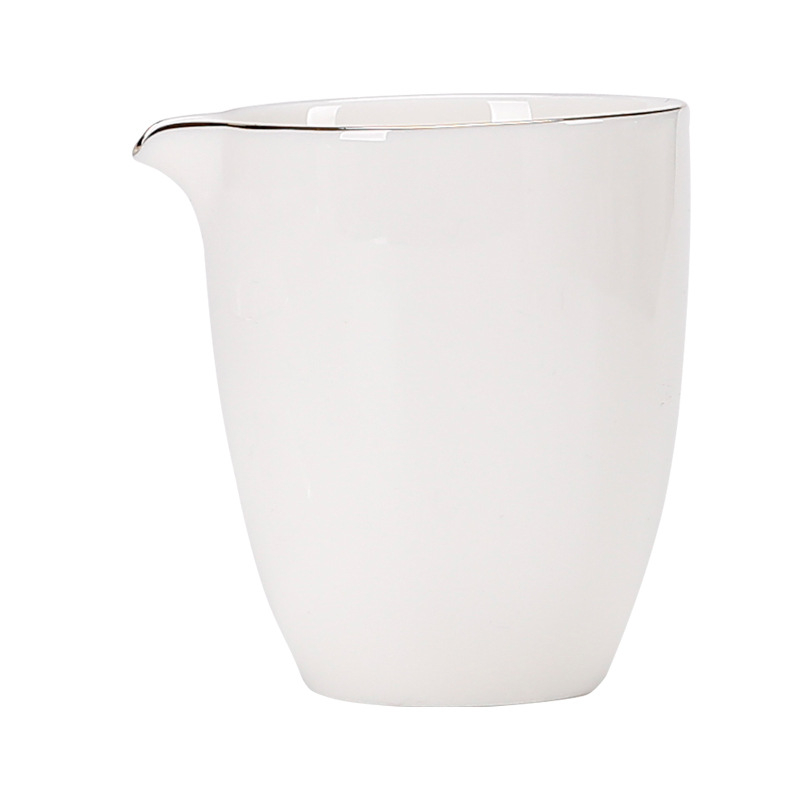 Set ceramic pentru ceai, cu filtru încorporat și ceașcă de distribuție uniformă