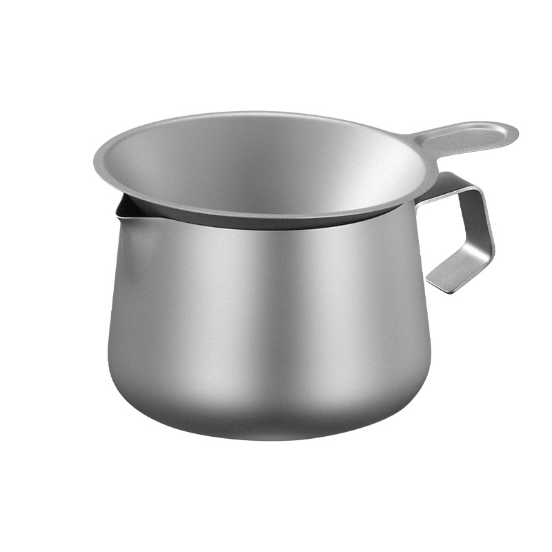 Set de ceai portabil din titan pur, pentru drumeții, cu divizor de ceai, ceașcă Gongfu, filtru și strecurător