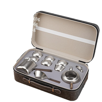 Set ceainic din titan pur pentru ceai Kung Fu, pentru casă și drumeții, cadou premium de lux