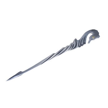 Cuțit de ceai realizat manual și ac pentru ceai Pu'er, oțel inox, accesorii de ceai