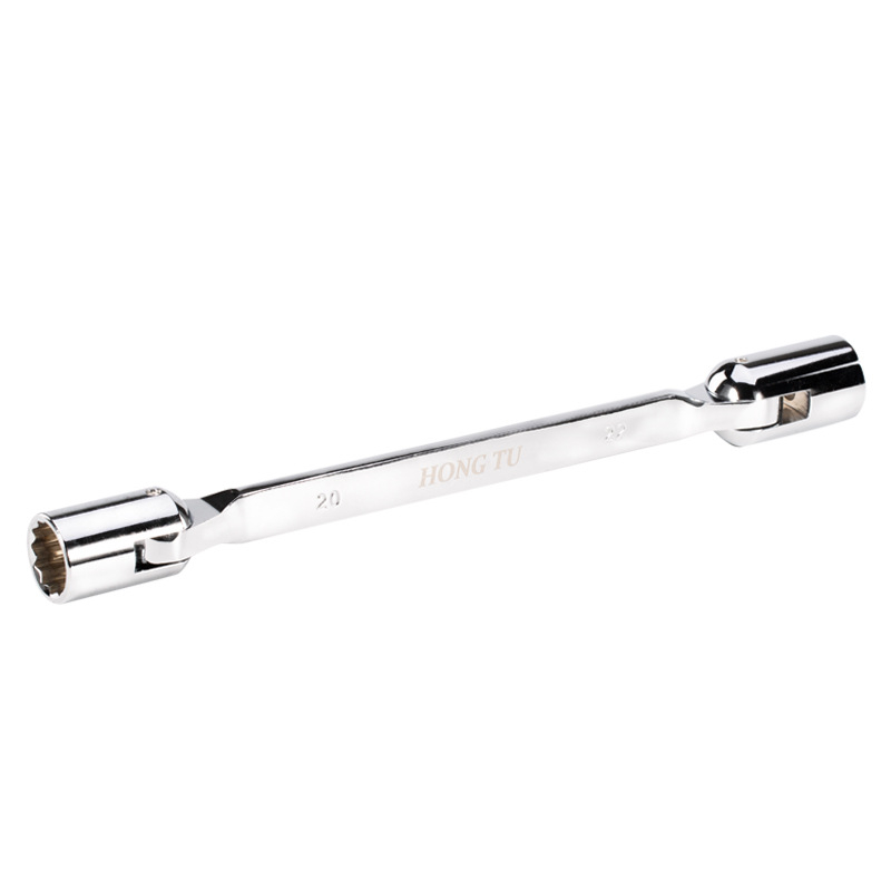 Hongtu cheie cu soclu cu două capete, cap rotativ în formă de floare, cap mobil înclinat, 8–22 mm