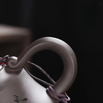 Ceainic din nisip purpuriu, 220 ml, stil chinezesc retro, set Gongfu de ceai premium pentru 6 persoane, cadou