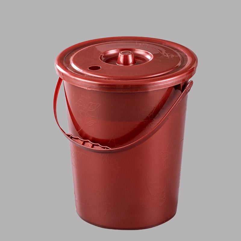 Găleată mică din plastic pentru ceai, drenaj și colectare a apei; recipient pentru resturi de ceai și accesorii pentru setul de ceai, pentru uz casnic