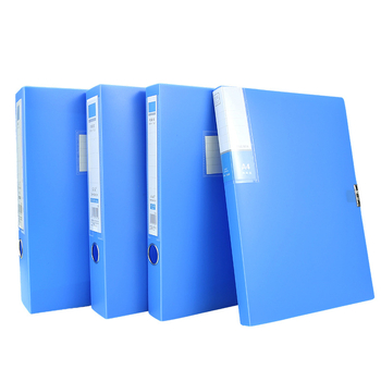 Cutie de fișiere din plastic, dosar A4 îngroșat, material PP 95 μm, personalizabil în mai multe dimensiuni, cutie de depozitare pentru lucrări de examen școlare