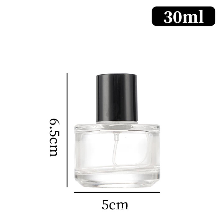 100 ml cilindrična staklena bočica za aromaterapiju, bočica za eterična ulja, difuzor, prazna bočica za parfemski sprej