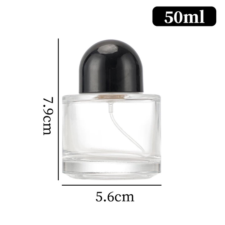 100 ml cilindrična staklena bočica za aromaterapiju, bočica za eterična ulja, difuzor, prazna bočica za parfemski sprej
