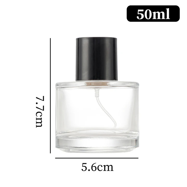 100 ml cilindrična staklena bočica za aromaterapiju, bočica za eterična ulja, difuzor, prazna bočica za parfemski sprej