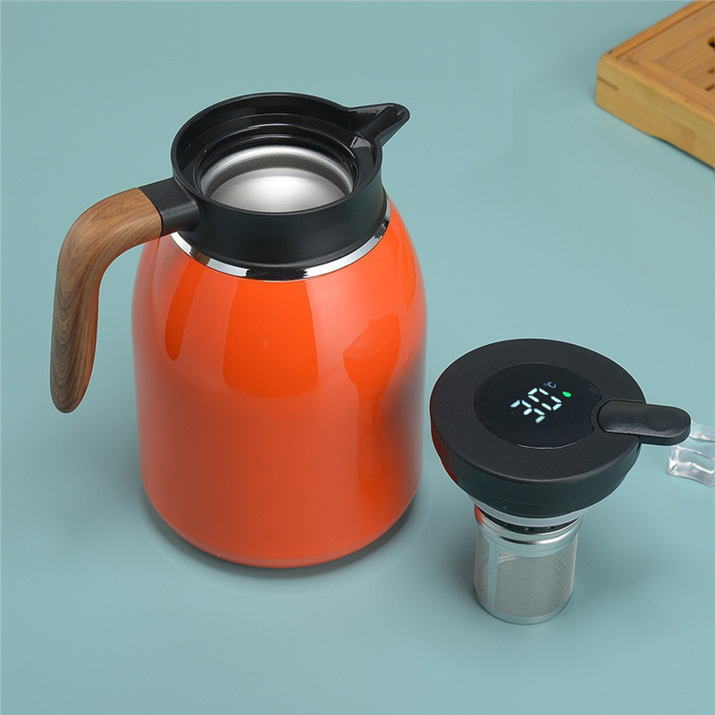 Ceainic izolat din oțel inoxidabil 316, capacitate 1,6 L, pentru utilizare casnică
