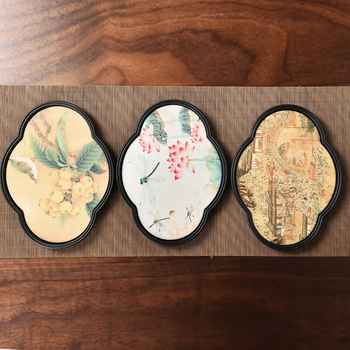 Tavă de ceai mică, absorbantă, în stil chinezesc, pentru set de ceai ceramic Kung Fu