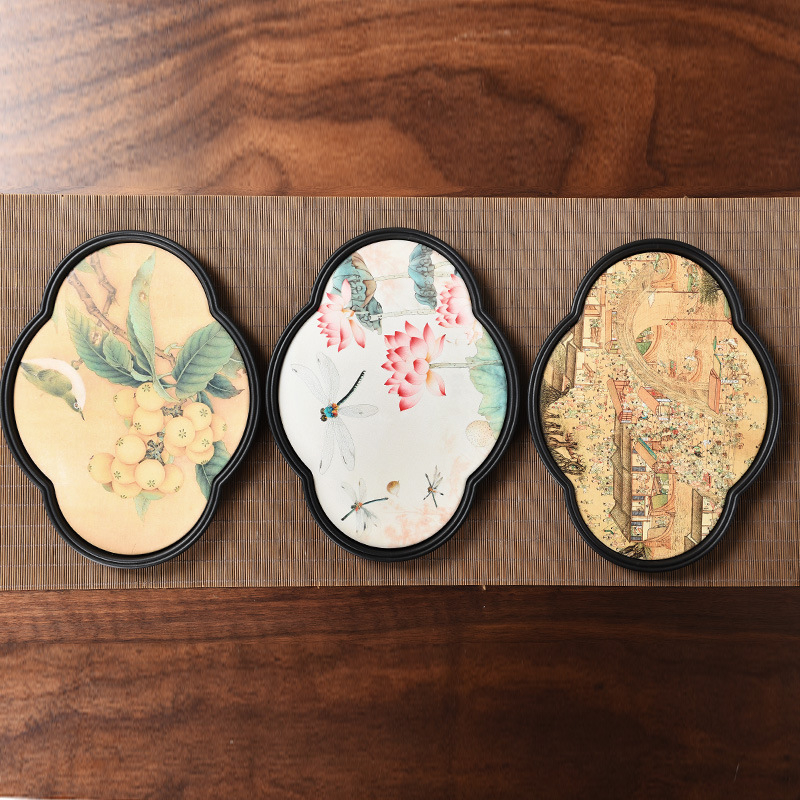 Tavă de ceai mică, absorbantă, în stil chinezesc, pentru set de ceai ceramic Kung Fu