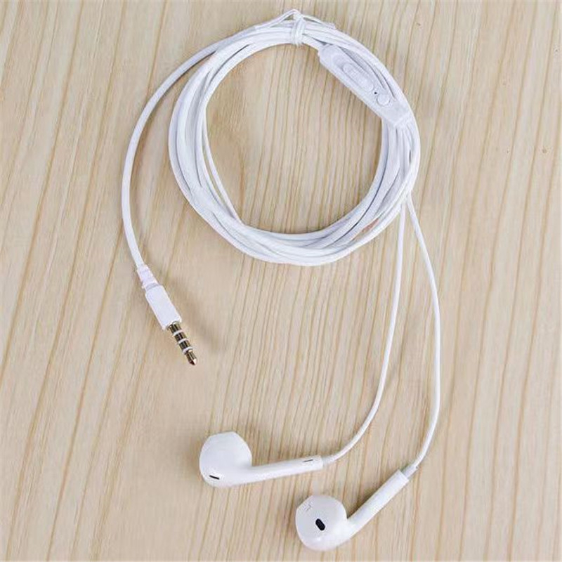 3 méteres vezetékes in-ear monitor fülhallgató mikrofonnal, mobiltelefonhoz és PC-hez, streamingre és karaokehoz
