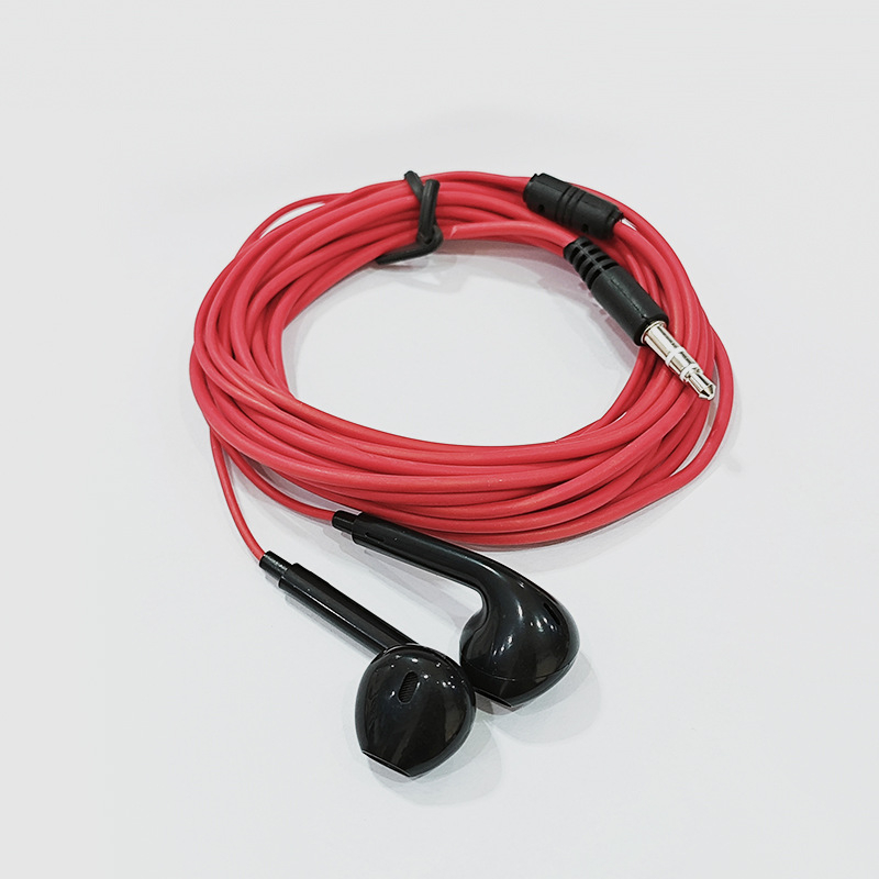 3 méteres vezetékes in-ear monitor fülhallgató mikrofonnal, mobiltelefonhoz és PC-hez, streamingre és karaokehoz