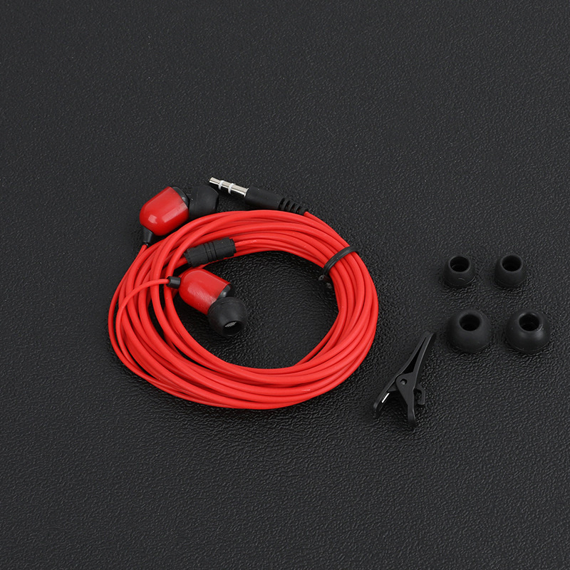 3 méteres vezetékes in-ear monitor fülhallgató mikrofonnal, mobiltelefonhoz és PC-hez, streamingre és karaokehoz