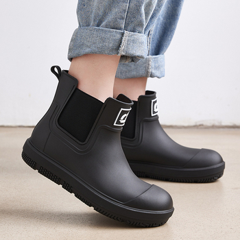 Unisex PVC kišne čizme, vodootporne, niskog kroja, otporne na klizanje, izdržljive za kišu za proljeće, ljeto i jesen
