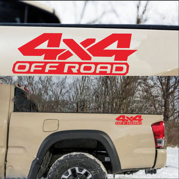 Странични стикери за каросерия за Ford F-Series и Dodge Ram пикап, 4x4
