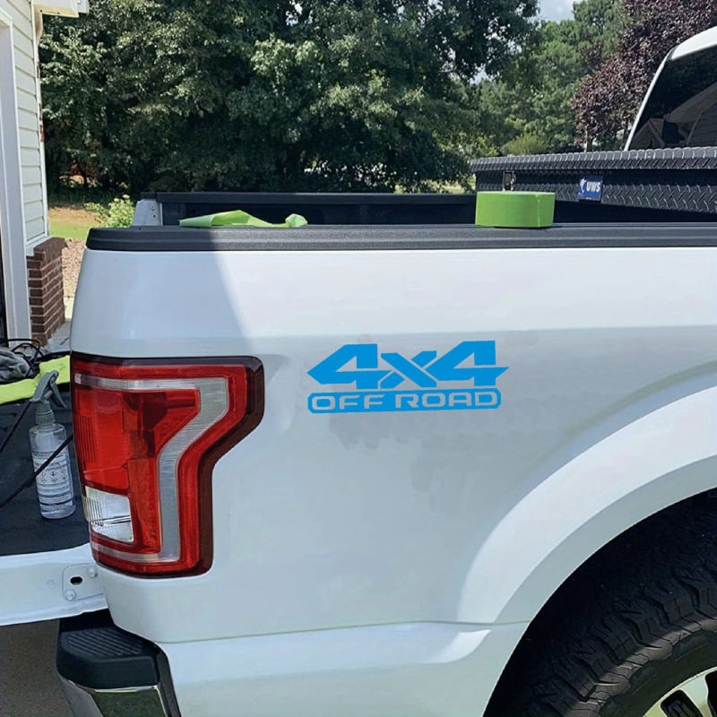 Странични стикери за каросерия за Ford F-Series и Dodge Ram пикап, 4x4