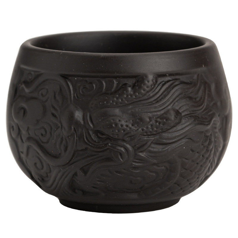 Ceașcă de ceai din lut mov, Xianglong, Gongfu ceramic pentru casă și birou